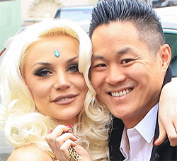 Chris Sheng and Courtney Stodden